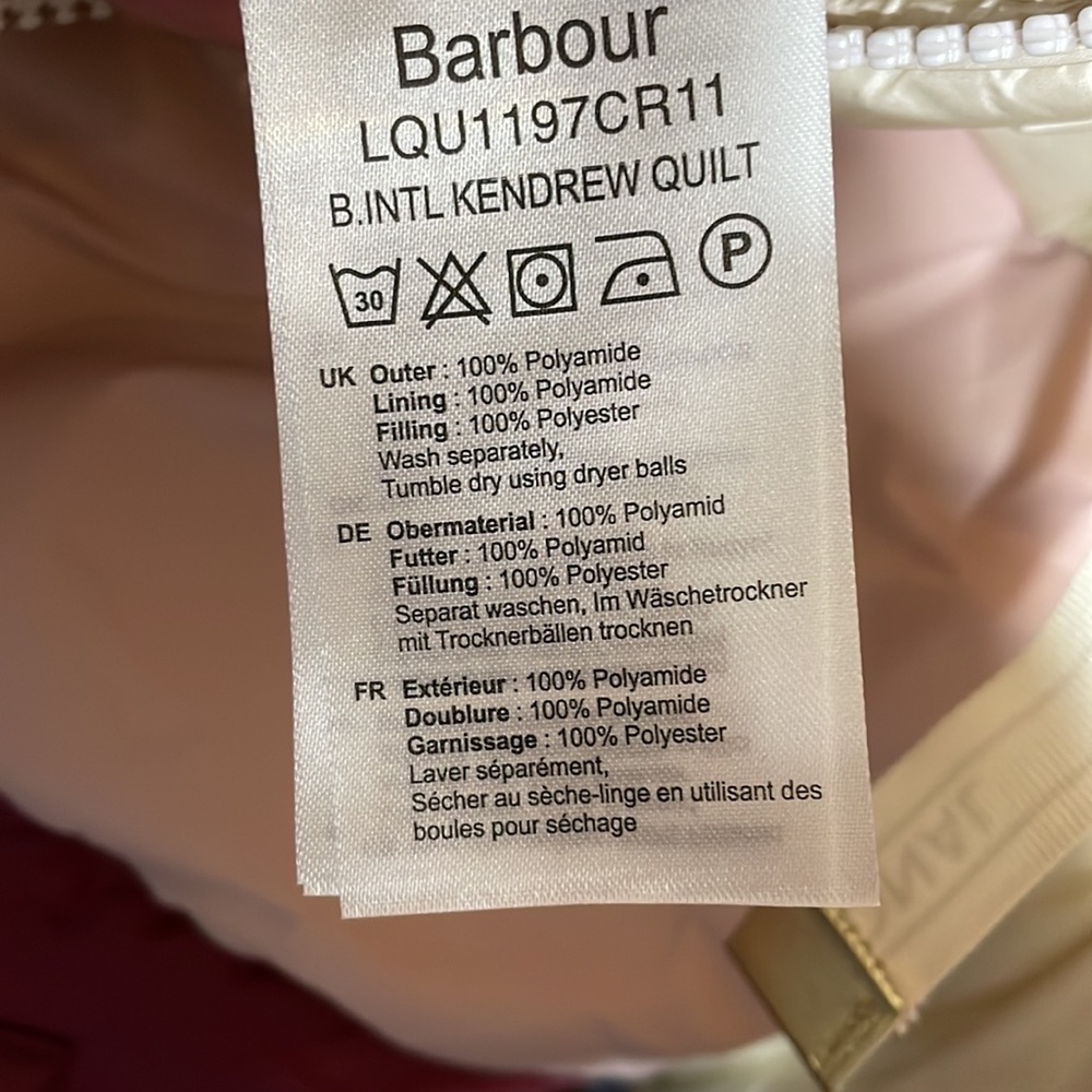 Barbour International Womens Kendrew womens Jacket, Calico - Picture 11 of 15
